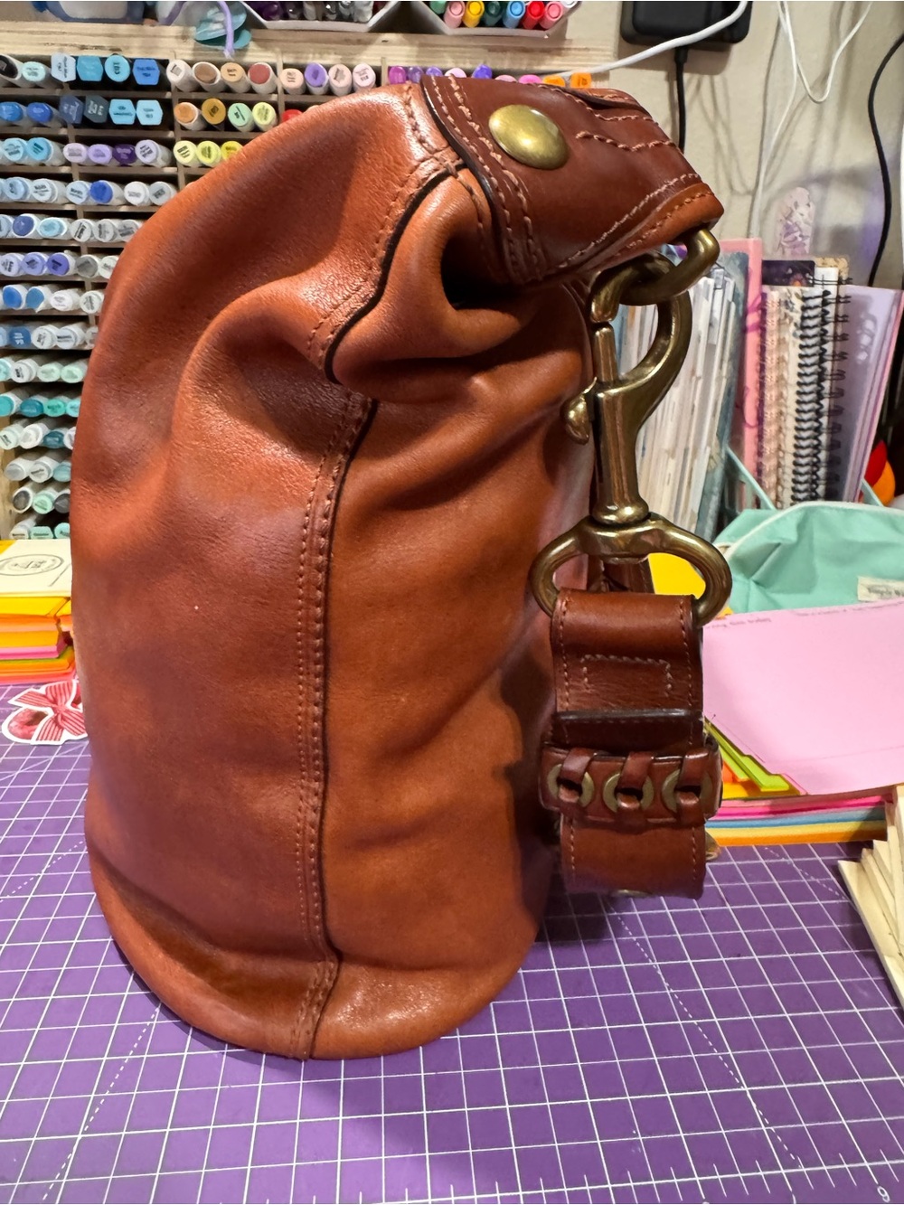 Coach2007 Tatersal Bleecker Duffel - Picture 6 of 13